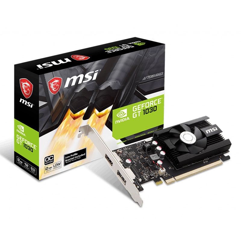 Msi GT 1030 LP OC Low Profile 2GB
